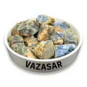【VAZASAR】天然藍寶石原礦｜藍剛玉 寶石原石 礦物標本 收藏 教學