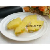 ☁☁仿真菠蘿切片 高仿風梨切片 Fruit slices模型道具家居灑店擺設品