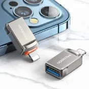 (店+)【Relight 睿亮】Mcdodo麥多多 迪澳系列OTG轉接頭 母USB3.0轉公Lightning(母USB轉公lightning)