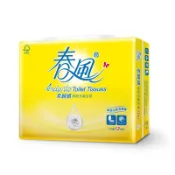 春風 柔韌感山茶花精華抽取式衛生紙 110抽 x 12包【萬家福】