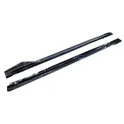 Benz 賓士 W205 最新R款 加大定風翼 碳纖維 carbon 卡夢 側裙 定風翼 (禾笙影音館)