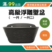 [現貨發票免運] 高級浮雕壁盆 一尺/一尺二 附底網 #壁掛 #壁盆 #牆壁 #花盆 #吊盆 #壁吊
