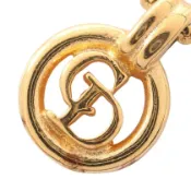 【DOKODEMO】【二手】迪奧 (Dior) CD Logo GP（鍍金）項鍊，女士款，二手 B