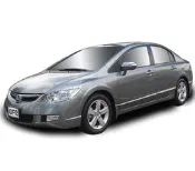 圓夢工廠 Honda 本田 Civic K12 2006~2012 改裝 鍍鉻銀 車燈框 飾貼 前燈框 後燈框