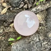 莫桑比克粉晶球、粉晶、粉晶球、粉水晶