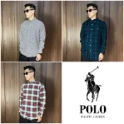 美國百分百【全新真品】Ralph Lauren 長袖襯衫 RL 上衣 小馬 POLO 格紋 襯衫 黑色/綠色/紅色 CN70