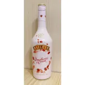 空瓶🍾BAILEYS 貝禮詩 奶酒 酒瓶 玻璃瓶 包裝外膜可拆 香甜草莓 空瓶子