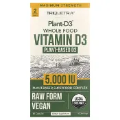 【iHerb】Triquetra Health, Plant-D3® Whole Food Vitamin D3, 60 Capsules