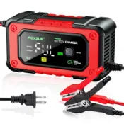 福克斯 FBC-1207 12V 7A入門型汽車電池充電器，雙模支援鉛酸 鋰鐵電池 全彩LCD 大螢幕 檢測 充電 修復