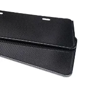 【ANBORTEH 安伯特】碳纖卡夢七碼車牌框 2入-eTag適用(牌照框 卡夢車牌框 車牌保護框 eTag可同時安裝)