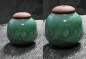 【台灣禮品館】林妙芳 湛青-小茶倉-平蓋