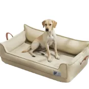 (店+)【IPSKY】寵物皮革沙發窩（品質寵物窩 中大型犬 貓窩 寵物睡墊 可拆洗 寵物床 寵物用品 狗狗床 寵物墊 狗床 大型狗窩 貓床）