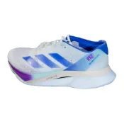(店+)【adidas 愛迪達】JR5859 adidas Adizero Boston 12 舒適 百搭 織物減震耐磨透氣 低幫跑步鞋 男女同款 白藍