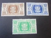 【雲品2】法屬瓦利斯和富圖那French Wallis Futuna 1944 Sc 127-29 MH 