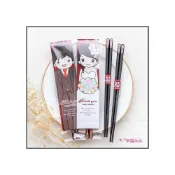(店+)新郎新娘 祝福筷1雙入(箸福筷樂) 筷嫁筷結 婚禮小物 日式筷子 位上禮 二次進場 g2629 