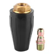 [商城] 高壓清洗機渦輪噴嘴 3600PSI 1/4in 旋轉噴嘴快速連接清潔工具4.0 GPM