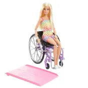 MATTEL美泰兒 Barbie芭比娃娃 - 芭比輪椅組合連娃娃