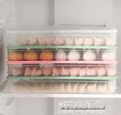 餃子盒 餃子盒凍餃子多層分隔長方形家用食品級保鮮盒冰箱收納盒超大容量 【摩可美家】
