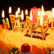 巧育  happy birthday 生日快樂英文字母工藝蠟燭 派對生日蠟燭生日派對用品 創意蠟燭生日快樂 生日蠟燭 數