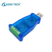 招財貓商鋪 DSD TECH SH-U10 USB轉RS485 轉換器,CP2102芯片,兼容Win7 8 10,L