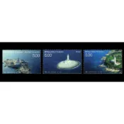 克羅埃西亞 2007.09.14 海岸燈塔 -套票3全