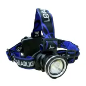 (店+)LED魚眼廣角強光頭燈(魚眼廣角款 可換電池 工地帽頭燈 充電式頭燈 鋰電池 18650頭燈 工作燈 露營燈 警示燈)