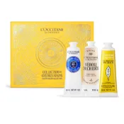 L'OCCITANE 歐舒丹 限定版護手霜三入禮盒/ 30mlX3/ 乳油木+橙花蘭花+果漾馬鞭草/ 平行輸入 eslite誠品