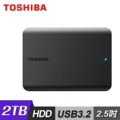 SANJING三井3C 【Toshiba 東芝】Canvio Basics A5 2TB 2.5吋行動硬碟【三井3C】
