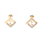 【DOKODEMO】【二手】 FENDI Forever 耳環 8AL294ATEPF089U 鍍金耳環（女士）（全新）