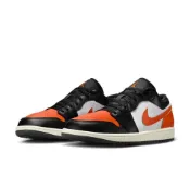(店+)【NIKE 耐吉】Nike Air Jordan 1 Low Starfish 黑橘 553558-081