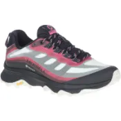【MERRELL 美國】女 MOAB SPEED G/T健行運動鞋 白/玫粉 ML066852 登山鞋 防水戶外鞋