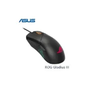 (店+)【ASUS 華碩】ROG Gladius III 電競有線光學滑鼠