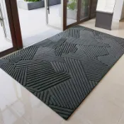 全球選品1館 生活百貨 入戶門口耐髒地墊輪胎紋滌綸地毯玄關大門吸水PVC防滑腳墊墊