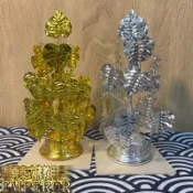 金銀菩提葉樹 泰式擺件 泰式擺飾 供奉擺飾 菩提葉 泰國佛臺 四面佛 愛神 古曼 狐仙 皇尊泰式佛教用品
