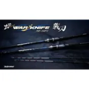 百有釣具◎DK漁鄉 戰刀WAR KNIFE 2本 船釣白帶魚天亞(TENYA)專用竿 規格:91H-200 槍柄/直柄