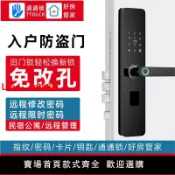 極致甄選 【台灣公司 可開發票】通通鎖智能鎖家用入戶防盜大門鎖指紋鎖電子密碼鎖民宿日租公寓鎖