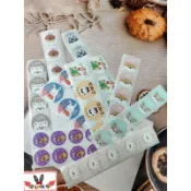🌈現貨🍎長髮公主禮物貼/兔子禮物貼/熊贈品貼/狗禮物貼/花贈品貼/招財貓禮物貼/賣家贈品貼