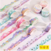 【小資特】提拉多系列雲朵和紙 啵啵氣泡膠帶 燙金紙膠帶 奶油兔貼紙 邊框紙膠帶 手帳紙膠帶 手帳膠帶 雲朵紙膠帶