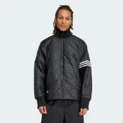 ADIDAS ORIGINALS 愛迪達 阿迪達斯 三葉草 男休閒外套-黑色 NEUCLASSIC PUFF-IW3443
