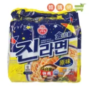 韓國OTTOGI不倒翁 金拉麵(原味)(5入/袋)【韓購網】