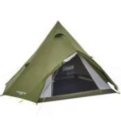 Coleman CM-38140 橄欖山印地安帳 3-4人露營帳篷  遮陽帳 只需一根營柱 一人可搭《台南悠活運動家》