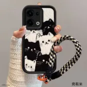 貓咪防摔手機殼 適用OPPO A6S A6X A5 A3 pro  A3X A79 A78 A98 A77 A74 5G