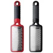 Microplane 不鏽鋼 平面家用刨刀 矽膠柄 細齒/粗齒 黑/紅 44002 44101