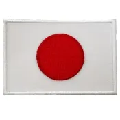 【A-ONE 匯旺】日本 熨燙袖標 背膠燙布貼紙 熨斗貼布繡 布藝燙貼 Flag Patch布標貼