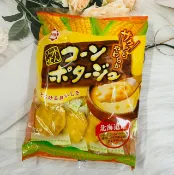 日韓小潼 日本 鐵火燒 玉米濃湯風味米果 玉米濃湯米果 90g 個別包裝 玉米濃湯餅｜全店$299 全家取貨免運｜滿額折500｜APP下單最高賺19%點數⚡
