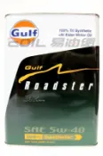 易生活ELiving GULF Roadster 5W40 海灣 雙酯+PAO 全合成機油 3.7L