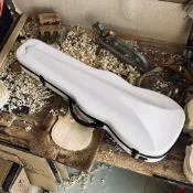 寓偉 【高檔】小提琴盒新款仿碳輕盈航空託運防撞防水抗壓