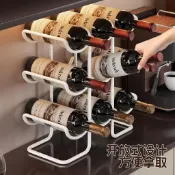 🔥🔥免運/臺灣熱銷🔥🔥紅酒收納架家用歐式酒櫃葡萄酒雞尾酒白酒啤酒桌面置物架冰箱酒架