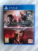 PS4遊戲 劍魂6 刀魂6+鐵拳7合集，歐版英文，盤面幹凈，正常使用無問題，，無使用問題不退
