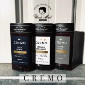 美國Cremo《秘魯聖木》男性體香膏 75g 汗臭剋星 無鋁不黏膩 美國進口 體香劑 義大利佛手柑 復古麂皮